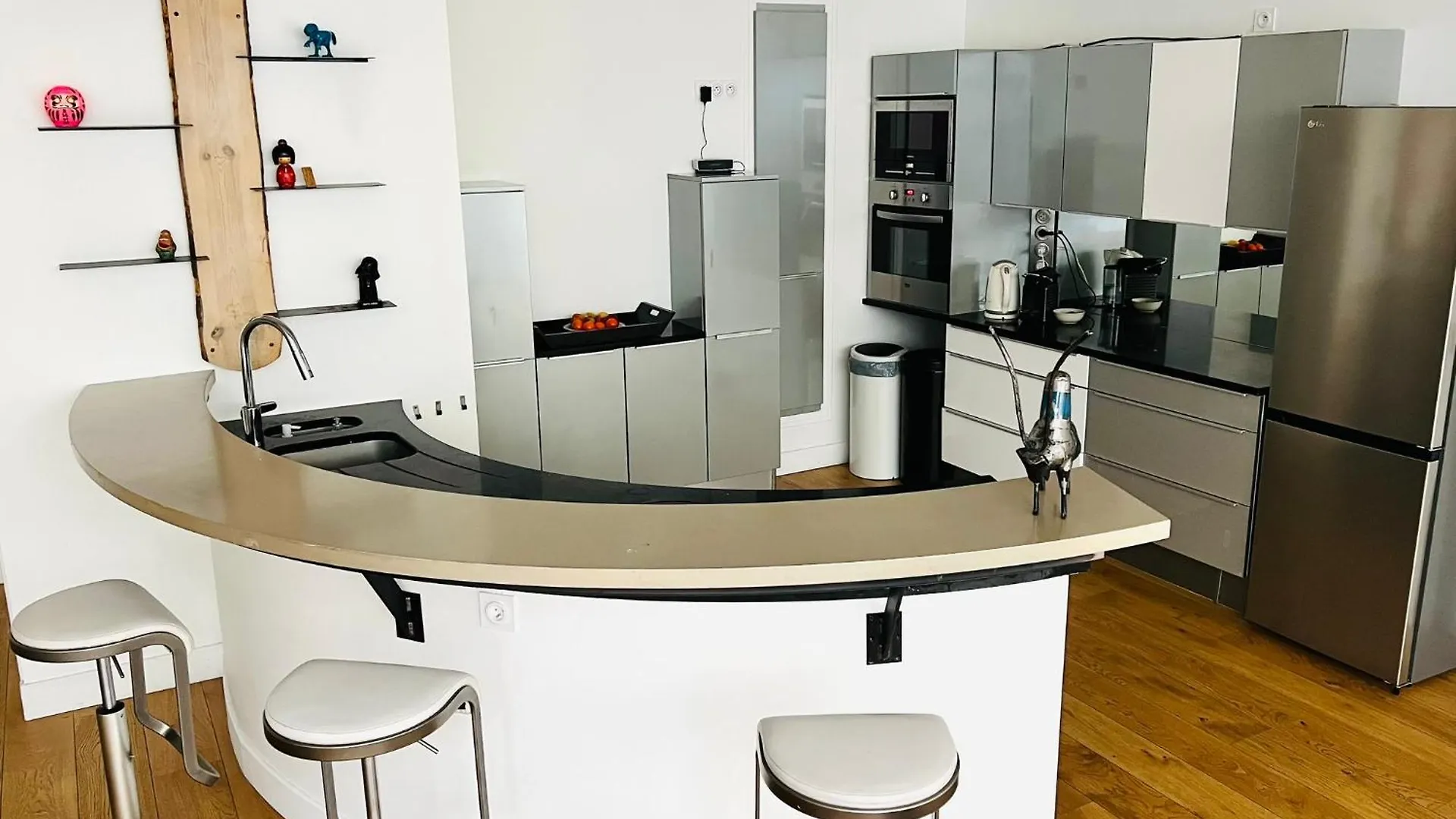 شقة Loft Design & Familial Parc Des Buttes Chaumont باريس فرنسا