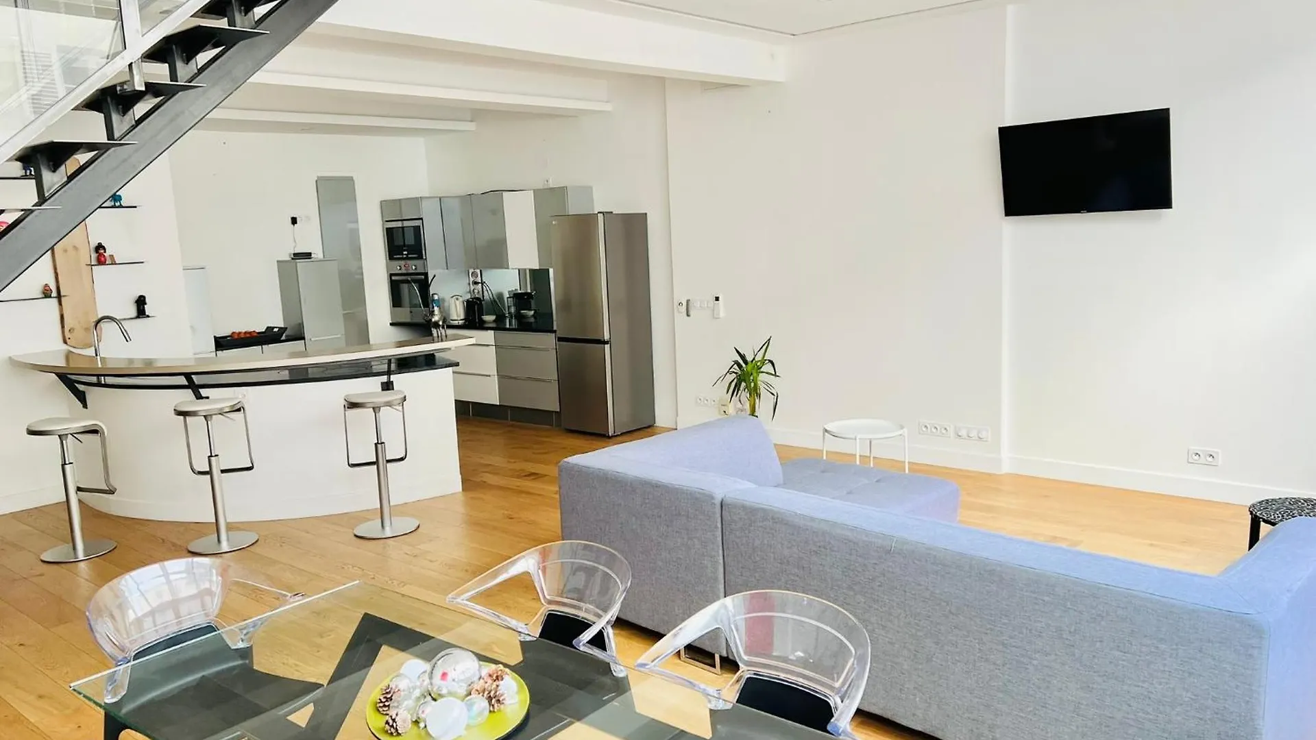 شقة Loft Design & Familial Parc Des Buttes Chaumont باريس فرنسا