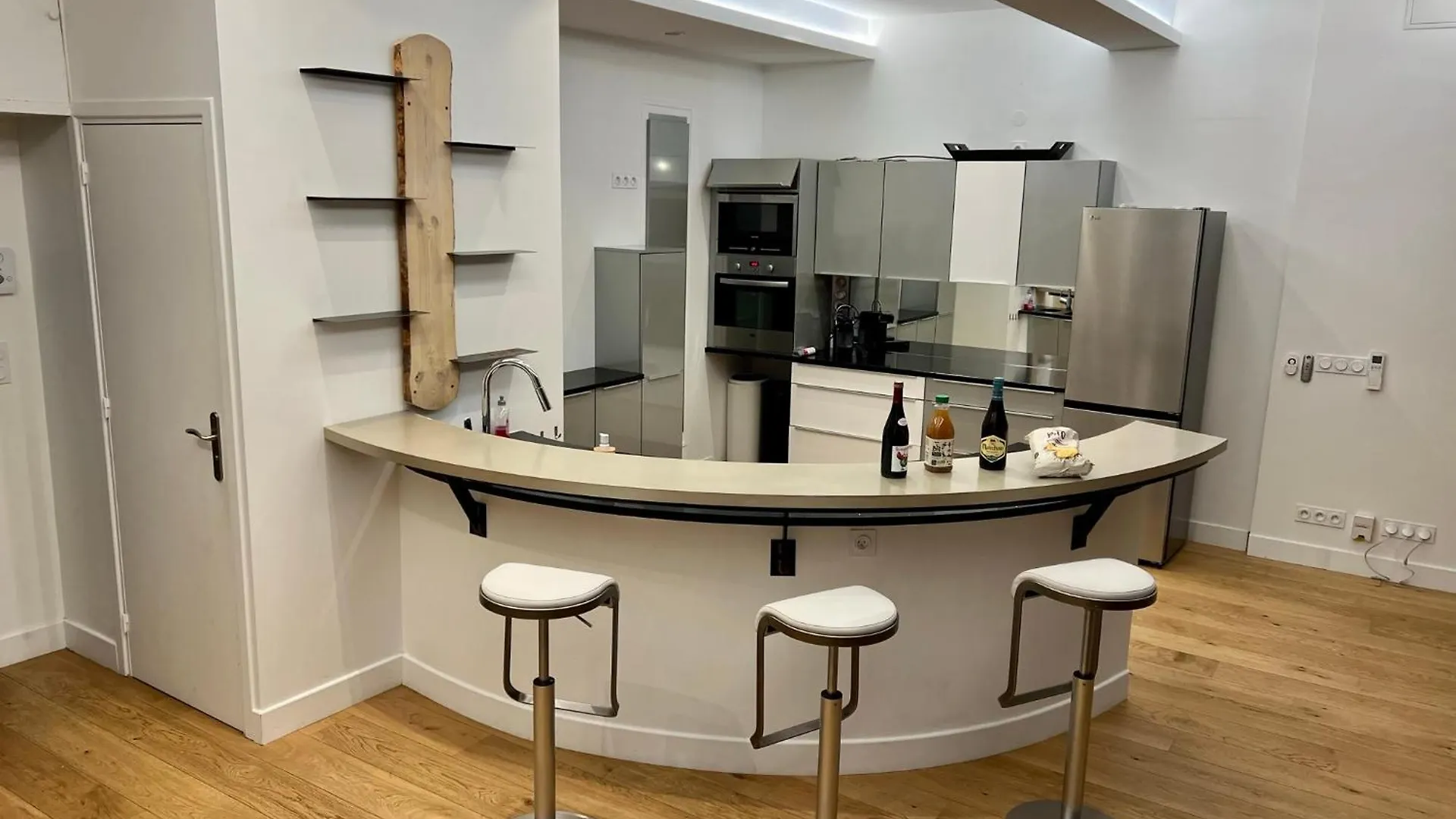شقة Loft Design & Familial Parc Des Buttes Chaumont باريس